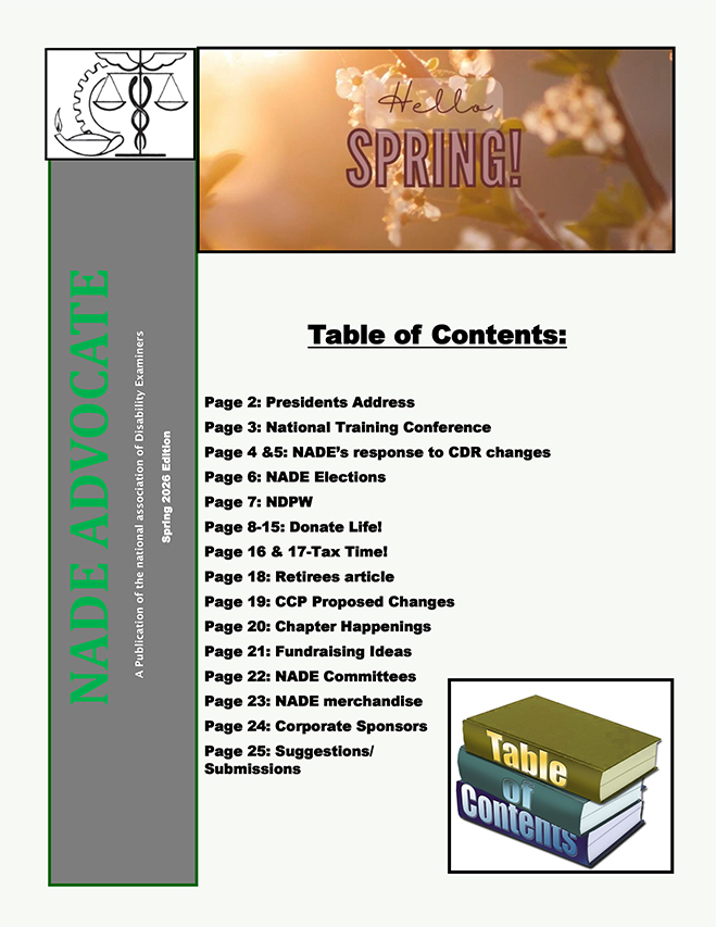 NADE Advocate Conference 2025